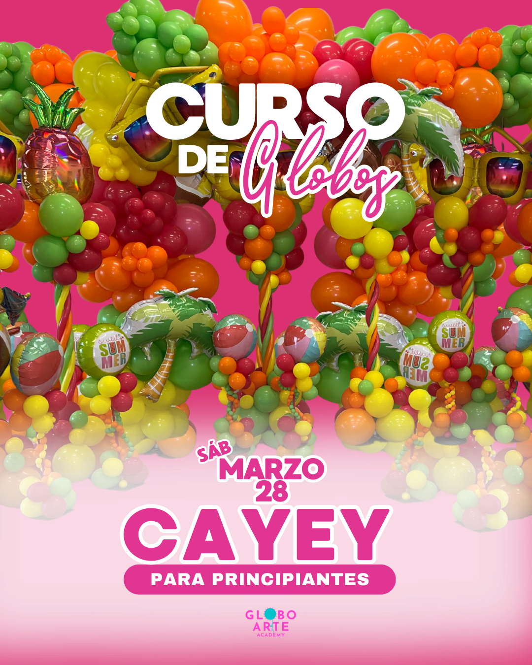 CURSO BÁSICO DE GLOBOS 28 MARZO 2026